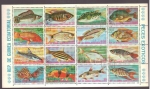 Stamps Africa - Equatorial Guinea -  Peces exoticos