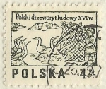 Stamps Poland -  16 ANIVERSARIO DE LOS GRABADOS EN MADERA