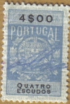 Stamps : Europe : Portugal :  ESCUDO de ARMAS
