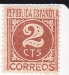 Stamps Spain -  CIFRAS     (I)