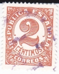 Stamps Spain -  CIFRAS     (I)