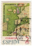 Stamps Spain -  2172.- L  Aniversario del Consejo Superior Geografico.