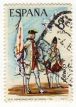 Stamps Spain -  2201.- Uniformes Militares. (III Grupo)