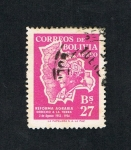 Stamps Bolivia -  REFORMA AGRARIA DERECHO A LA TIERRA