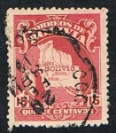 Stamps : America : Bolivia :  MAPA DE BOLIVIA