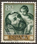Sellos de Europa - Espa�a -  Marcos en San Cristóbal (Ribera-pintor).