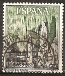 Stamps Spain -   Cuevas del Drach (Mallorca). 