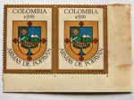 Stamps : America : Colombia :  Escudo de Armas Popayan