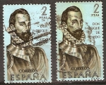 Stamps Spain -  Exploradores y colonizadores (Don Fadrique de Toledo).