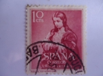 Stamps Spain -  Año Mariano.- Nuestra Señora  Purisima.-Granada. (Pintor:Alfonso Cano). Ed: 1132