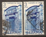 Stamps Spain -  Convento de Oruro.
