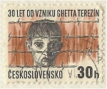 Stamps : Europe : Czechoslovakia :  30 AÑOS DEL GUETO DE TEREZIN