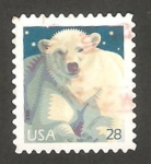 Stamps United States -  4153 - oso polar