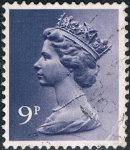 Stamps United Kingdom -  ISABEL II TIPO MACHIN 1976. Y&T Nº 780