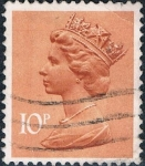 Sellos de Europa - Reino Unido -  ISABEL II TIPO MACHIN 1976. Y&T Nº 782