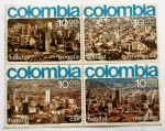 Stamps Colombia -  Ciudades de Colombia