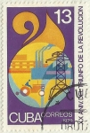 Stamps Cuba -  XX ANIVERSARIO DEL TRIUNFO DE LA REVOLUCION