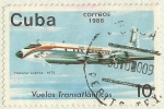 Stamps : America : Cuba :  VUELOS TRANSATLANTICOS