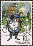 Stamps United Kingdom -  AÑO INTERNACIONAL DEL NIÑO. EL SAPO ORGULLOSO, DEL LIBRO THE WIND IN THE WILLOWS. Y&T Nº 897