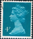 Stamps United Kingdom -  ISABEL II TIPO MACHIN 1979-80. Y&T Nº 900