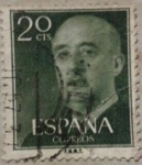 Stamps Spain -  franco 1955