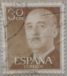 Stamps Spain -  franco 1955