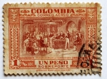 Stamps America - Colombia -  Proclamacion de la Independencia