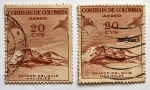 Stamps Colombia -  Nevado del Ruiz