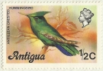 Stamps Antigua and Barbuda -  COLIBRI ANTILLANO CRESTADO