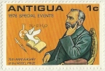 Stamps America - Antigua and Barbuda -  75th ANIVERSARIO DEL NOBEL DE FISICA