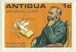Sellos del Mundo : America : Antigua_y_Barbuda : 75th ANIVERSARIO DEL NOBEL DE FISICA