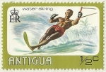Stamps : America : Antigua_and_Barbuda :  ESQUI ACUATICO