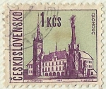 Stamps : Europe : Czechoslovakia :  EDIFICIO