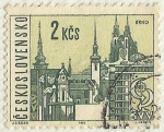 Stamps Czechoslovakia -  EDIFICIO