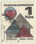 Stamps : Europe : Czechoslovakia :  ARQUITECTURA CHECOSLOVAQUA