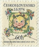 Stamps : Europe : Czechoslovakia :  DIA INTERNACIONAL DEL NIÑO