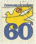 Stamps : Europe : Czechoslovakia :  EMBLEMA POSTAL