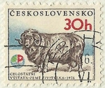 Stamps Czechoslovakia -  OVEJA