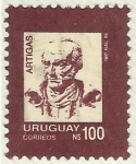Stamps Uruguay -  JOSE GERVASIO ARTIGAS
