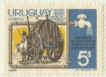 Stamps : America : Uruguay :  100 AÑOS DE AGUA EN LA CIUDAD DE MONTEVIDEO
