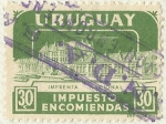 Stamps : America : Uruguay :  EDIFICIO