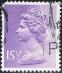 Sellos de Europa - Reino Unido -  ISABEL II TIPO MACHIN 1980-81. Y&T Nº 968