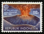 Sellos de Asia - Indonesia -  INDONESIA - Parque nacional de Ujung Kulon