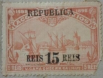 Stamps Portugal -  v.cama checa a calicut republica 1921