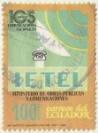 Stamps Ecuador -  105 AÑOS DE COMUNICACIONES NACIONALES