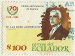 Sellos de America - Ecuador -  DR. LUIS CARLOS JARAMILLO LEON 1919 - 1989