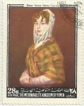 Stamps Yemen -  CUADRO DE GOYA - SEÑORA SABASA GARCIA