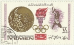 Stamps Yemen -  GANADORES DE LOS JUEGOS OLIMPICOS DE MEXICO 1968