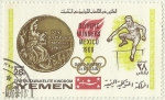 Stamps Yemen -  GANADORES DE LOS JUEGOS OLIMPICOS DE MEXICO 1968