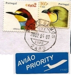 Stamps Portugal -  Abejaruco y Perdiz de mar